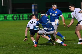 2024-03-08 - Jack Hokking ( Scotland U20 ) during the Six Nations Under 20s Championship match between Italy U20 and Scotland U20 on 8 march at Stadio Monigo in Treviso, Italy - U20 SIX NATIONS - ITALY VS SCOTLAND - SIX NATIONS - RUGBY