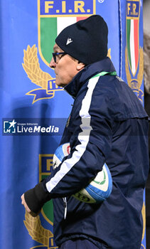 2024-03-08 - Brunello head coach of Italy team - U20 SIX NATIONS - ITALY VS SCOTLAND - SIX NATIONS - RUGBY