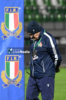 2024-03-08 - Brunello head coach of Itali U20 - U20 SIX NATIONS - ITALY VS SCOTLAND - SIX NATIONS - RUGBY