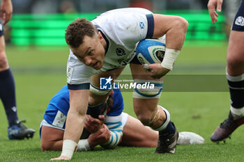 2024-03-09 - Rome, Italy 09.03.2024: Tom Currie (SCO) during the Guinness Six Nations 2024 tournament match between Italy and Scotland at Stadio Olimpico on March 09, 2024 in Rome, Italy.
 - ITALY VS SCOTLAND - SIX NATIONS - RUGBY