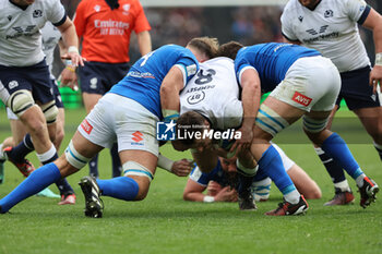 2024-03-09 - Rome, Italy 09.03.2024: Tom Currie (SCO) during the Guinness Six Nations 2024 tournament match between Italy and Scotland at Stadio Olimpico on March 09, 2024 in Rome, Italy.
 - ITALY VS SCOTLAND - SIX NATIONS - RUGBY