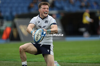 2024-03-09 - Rome, Italy 09.03.2024: George Horne (Scotland) celebrates try during the Guinness Six Nations 2024 tournament match between Italy and Scotland at Stadio Olimpico on March 09, 2024 in Rome, Italy.
 - ITALY VS SCOTLAND - SIX NATIONS - RUGBY