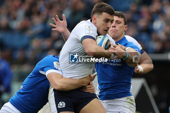 2024-03-09 - Rome, Italy 09.03.2024: Cameron Redpath (Scotland) in action during the Guinness Six Nations 2024 tournament match between Italy and Scotland at Stadio Olimpico on March 09, 2024 in Rome, Italy.
 - ITALY VS SCOTLAND - SIX NATIONS - RUGBY