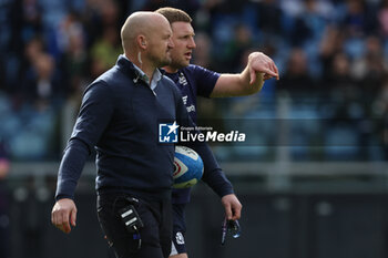 2024-03-09 - Rome, Italy 09.03.2024: Gregor Townsend coach manager Scotland during warm up before the Guinness Six Nations 2024 tournament match between Italy and Scotland at Stadio Olimpico on March 09, 2024 in Rome, Italy.
 - ITALY VS SCOTLAND - SIX NATIONS - RUGBY