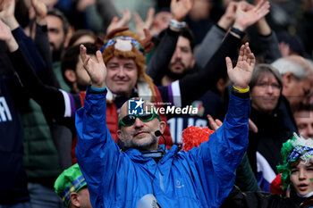 2024-03-09 - Rome, Italy 09.03.2024: Italian fans during the Guinness Six Nations 2024 tournament match between Italy and Scotland at Stadio Olimpico on March 09, 2024 in Rome, Italy.
 - ITALY VS SCOTLAND - SIX NATIONS - RUGBY