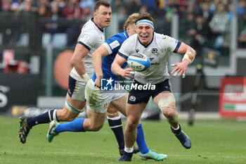 2024-03-09 - Rome, Italy 09.03.2024: Rory Darge (cc) (Scotland) in action during the Guinness Six Nations 2024 tournament match between Italy and Scotland at Stadio Olimpico on March 09, 2024 in Rome, Italy.
 - ITALY VS SCOTLAND - SIX NATIONS - RUGBY