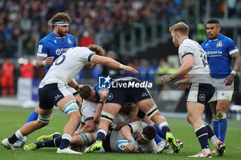 2024-03-09 - Rome, Italy 09.03.2024: Ewan Ashman (Scotland) during the Guinness Six Nations 2024 tournament match between Italy and Scotland at Stadio Olimpico on March 09, 2024 in Rome, Italy.
 - ITALY VS SCOTLAND - SIX NATIONS - RUGBY