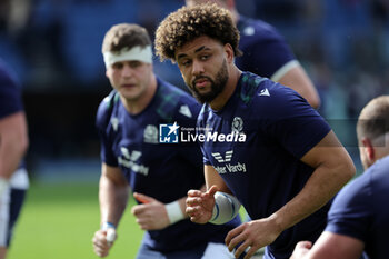 2024-03-09 - Rome, Italy 09.03.2024: Andy Christie (Scotland) during warm up in the Guinness Six Nations 2024 tournament match between Italy and Scotland at Stadio Olimpico on March 09, 2024 in Rome, Italy.
 - ITALY VS SCOTLAND - SIX NATIONS - RUGBY