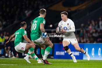 2024-03-09 - Tommy Freeman of England during the 2024 Six Nations Championship, rugby union match between England and Ireland on 9 March 2024 at Twickenham stadium in London, England - RUGBY - SIX NATIONS 2024 - ENGLAND V IRELAND - SIX NATIONS - RUGBY