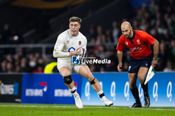 2024-03-09 - Tommy Freeman of England during the 2024 Six Nations Championship, rugby union match between England and Ireland on 9 March 2024 at Twickenham stadium in London, England - RUGBY - SIX NATIONS 2024 - ENGLAND V IRELAND - SIX NATIONS - RUGBY