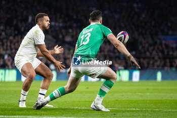 09/03/2024 - Ollie Lawrence of England during the 2024 Six Nations Championship, rugby union match between England and Ireland on 9 March 2024 at Twickenham stadium in London, England - RUGBY - SIX NATIONS 2024 - ENGLAND V IRELAND - 6 NAZIONI - RUGBY