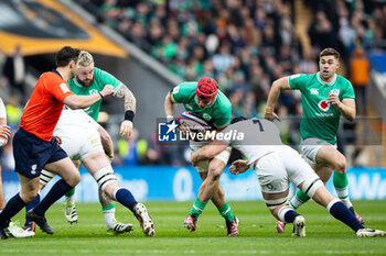 09/03/2024 - Josh van der Flier of Ireland during the 2024 Six Nations Championship, rugby union match between England and Ireland on 9 March 2024 at Twickenham stadium in London, England - RUGBY - SIX NATIONS 2024 - ENGLAND V IRELAND - 6 NAZIONI - RUGBY