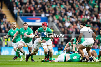 09/03/2024 - Josh van der Flier of Ireland during the 2024 Six Nations Championship, rugby union match between England and Ireland on 9 March 2024 at Twickenham stadium in London, England - RUGBY - SIX NATIONS 2024 - ENGLAND V IRELAND - 6 NAZIONI - RUGBY