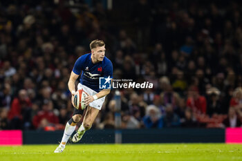 2024-03-10 - Leo Barre of France during the 2024 Six nations Championship, rugby union match between Wales and France on 10 March 2024 at Millenium Stadium in Cardiff, Wales - RUGBY - SIX NATIONS 2024 - WALES V FRANCE - SIX NATIONS - RUGBY