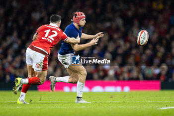 2024-03-10 - Louis Bielle-Biarrey of France during the 2024 Six nations Championship, rugby union match between Wales and France on 10 March 2024 at Millenium Stadium in Cardiff, Wales - RUGBY - SIX NATIONS 2024 - WALES V FRANCE - SIX NATIONS - RUGBY