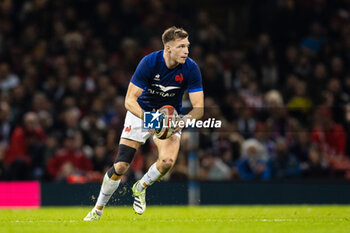 10/03/2024 - Leo Barre of France during the 2024 Six nations Championship, rugby union match between Wales and France on 10 March 2024 at Millenium Stadium in Cardiff, Wales - RUGBY - SIX NATIONS 2024 - WALES V FRANCE - 6 NAZIONI - RUGBY