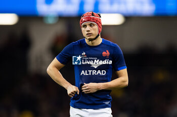 2024-03-10 - Louis Bielle-Biarrey of France during the 2024 Six nations Championship, rugby union match between Wales and France on 10 March 2024 at Millenium Stadium in Cardiff, Wales - RUGBY - SIX NATIONS 2024 - WALES V FRANCE - SIX NATIONS - RUGBY