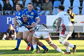 2024-03-24 - Actions of the game and players' images during the 2024 Guinness Women’s Six Nations match between Italy and England on March 24, 2024 at Stadio Sergio Lanfranchi Parma, Italy. - WOMEN - ITALY VS ENGLAND - SIX NATIONS - RUGBY