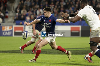 2024-03-16 - Nolan Le Garrec of France during the 2024 Six nations Championship, rugby union match between France and England on March 16, 2024 at Groupama stadium in Décines-Charpieu near Lyon, France - RUGBY - SIX NATIONS 2024 - FRANCE V ENGLAND - SIX NATIONS - RUGBY