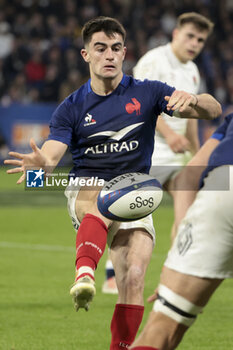 16/03/2024 - Nolan Le Garrec of France during the 2024 Six nations Championship, rugby union match between France and England on March 16, 2024 at Groupama stadium in Décines-Charpieu near Lyon, France - RUGBY - SIX NATIONS 2024 - FRANCE V ENGLAND - 6 NAZIONI - RUGBY