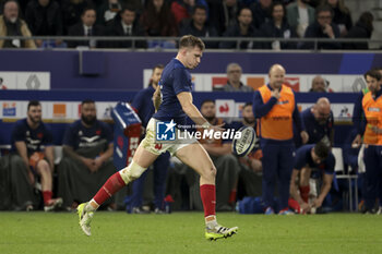 2024-03-16 - Leo Barre of France during the 2024 Six nations Championship, rugby union match between France and England on March 16, 2024 at Groupama stadium in Décines-Charpieu near Lyon, France - RUGBY - SIX NATIONS 2024 - FRANCE V ENGLAND - SIX NATIONS - RUGBY