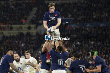 16/03/2024 - Thibaud Flament of France during the 2024 Six nations Championship, rugby union match between France and England on March 16, 2024 at Groupama stadium in Décines-Charpieu near Lyon, France - RUGBY - SIX NATIONS 2024 - FRANCE V ENGLAND - 6 NAZIONI - RUGBY