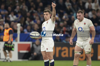 16/03/2024 - George Ford of England during the 2024 Six nations Championship, rugby union match between France and England on March 16, 2024 at Groupama stadium in Décines-Charpieu near Lyon, France - RUGBY - SIX NATIONS 2024 - FRANCE V ENGLAND - 6 NAZIONI - RUGBY