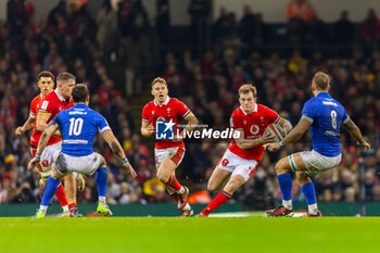 2024-03-16 - Nick Tomkins of Wales during the 2024 Six nations Championship, rugby union match between Wales and Italy on 16 March 2024 at Millenium Stadium in Cardiff, Wales - RUGBY - SIX NATIONS 2024 - WALES V ITALY - SIX NATIONS - RUGBY