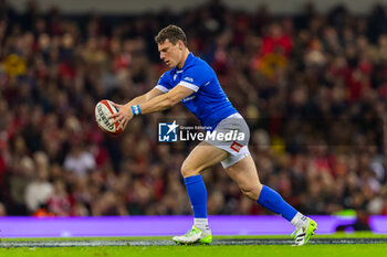 2024-03-16 - Paolo Garbisi of Italy during the 2024 Six nations Championship, rugby union match between Wales and Italy on 16 March 2024 at Millenium Stadium in Cardiff, Wales - RUGBY - SIX NATIONS 2024 - WALES V ITALY - SIX NATIONS - RUGBY