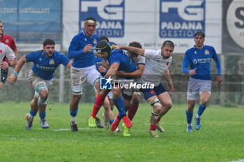 2024-01-06 - Nicholas GASPERINI (italy) - U20 ITALY VS FRANCE - TEST MATCH - RUGBY