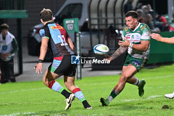 2024-09-13 - Actions of the game and players' images during the match between Benetton Rugby and Harlequins FC at Monigo Stadium, Treviso  13 September 2024 - BENETTON RUGBY VS HARLEQUINS FC - TEST MATCH - RUGBY