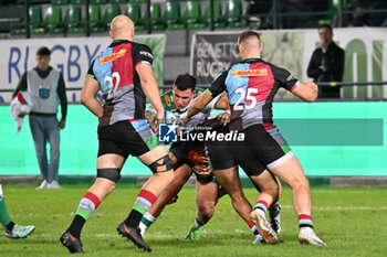 2024-09-13 - Actions of the game and players' images during the match between Benetton Rugby and Harlequins FC at Monigo Stadium, Treviso  13 September 2024 - BENETTON RUGBY VS HARLEQUINS FC - TEST MATCH - RUGBY