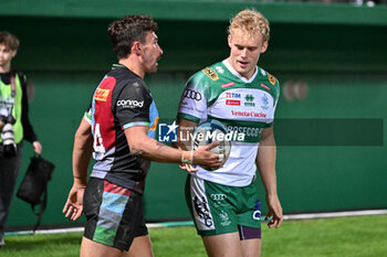 2024-09-13 - Actions of the game and players' images during the match between Benetton Rugby and Harlequins FC at Monigo Stadium, Treviso  13 September 2024 - BENETTON RUGBY VS HARLEQUINS FC - TEST MATCH - RUGBY