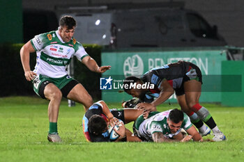 2024-09-13 - Actions of the game and players' images during the match between Benetton Rugby and Harlequins FC at Monigo Stadium, Treviso  13 September 2024 - BENETTON RUGBY VS HARLEQUINS FC - TEST MATCH - RUGBY