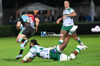 2024-09-13 - Actions of the game and players' images during the match between Benetton Rugby and Harlequins FC at Monigo Stadium, Treviso  13 September 2024 - BENETTON RUGBY VS HARLEQUINS FC - TEST MATCH - RUGBY