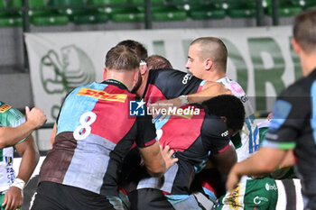 2024-09-13 - Actions of the game and players' images during the match between Benetton Rugby and Harlequins FC at Monigo Stadium, Treviso  13 September 2024 - BENETTON RUGBY VS HARLEQUINS FC - TEST MATCH - RUGBY