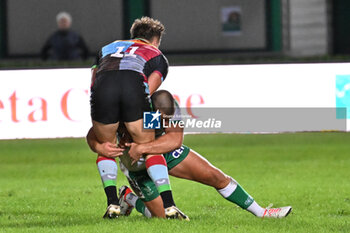 2024-09-13 - Actions of the game and players' images during the match between Benetton Rugby and Harlequins FC at Monigo Stadium, Treviso  13 September 2024 - BENETTON RUGBY VS HARLEQUINS FC - TEST MATCH - RUGBY