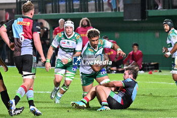 2024-09-13 - Actions of the game and players' images during the match between Benetton Rugby and Harlequins FC at Monigo Stadium, Treviso  13 September 2024 - BENETTON RUGBY VS HARLEQUINS FC - TEST MATCH - RUGBY