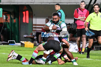 2024-09-13 - Actions of the game and players' images during the match between Benetton Rugby and Harlequins FC at Monigo Stadium, Treviso  13 September 2024 - BENETTON RUGBY VS HARLEQUINS FC - TEST MATCH - RUGBY