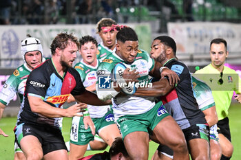 2024-09-13 - Actions of the game and players' images during the match between Benetton Rugby and Harlequins FC at Monigo Stadium, Treviso  13 September 2024 - BENETTON RUGBY VS HARLEQUINS FC - TEST MATCH - RUGBY