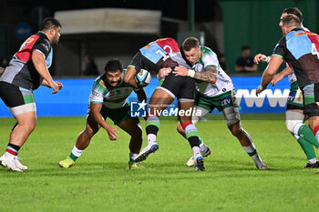 2024-09-13 - Actions of the game and players' images during the match between Benetton Rugby and Harlequins FC at Monigo Stadium, Treviso  13 September 2024 - BENETTON RUGBY VS HARLEQUINS FC - TEST MATCH - RUGBY