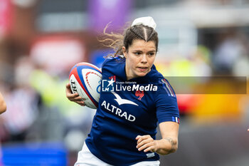 2024-09-07 - Cyrielle Banet of France during the Rugby International match between England Women and France Women at the Kingsholm Stadium, Gloucester, United Kingdom on 7 September 2024. Photo Simon King /ProSportsImages / DPPI - RUGBY - TEST MATCH - ENGLAND V FRANCE WOMEN - TEST MATCH - RUGBY