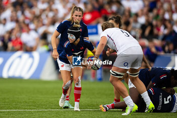 2024-09-07 - Alexandra Chambon of France during the Rugby International match between England Women and France Women at the Kingsholm Stadium, Gloucester, United Kingdom on 7 September 2024. Photo Simon King /ProSportsImages / DPPI - RUGBY - TEST MATCH - ENGLAND V FRANCE WOMEN - TEST MATCH - RUGBY