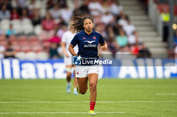 2024-09-07 - Lina Tuy of France during the Rugby International match between England Women and France Women at the Kingsholm Stadium, Gloucester, United Kingdom on 7 September 2024. Photo Simon King /ProSportsImages / DPPI - RUGBY - TEST MATCH - ENGLAND V FRANCE WOMEN - TEST MATCH - RUGBY