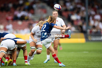 2024-09-07 - Pauline Bourdon-Sansu of France during the Rugby International match between England Women and France Women at the Kingsholm Stadium, Gloucester, United Kingdom on 7 September 2024. Photo Simon King /ProSportsImages / DPPI - RUGBY - TEST MATCH - ENGLAND V FRANCE WOMEN - TEST MATCH - RUGBY