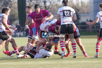 2024-01-27 - FFOO attack - G.S. FIAMME ORO RUGBY ROMA VS RUGBY VICENZA - ITALIAN SERIE A ELITE - RUGBY