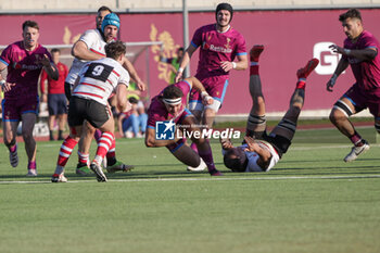 2024-01-27 - Matteo Gabbianelli (FFOO Rugby) - G.S. FIAMME ORO RUGBY ROMA VS RUGBY VICENZA - ITALIAN SERIE A ELITE - RUGBY
