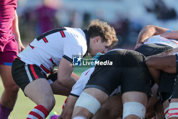 2024-01-27 - Tommaso Pozzobon (Rugby Vicenza) - G.S. FIAMME ORO RUGBY ROMA VS RUGBY VICENZA - ITALIAN SERIE A ELITE - RUGBY