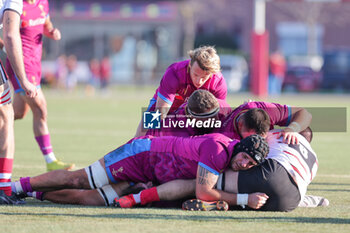 2024-01-27 - Gianmarco Piva (FFOO Rugby) - G.S. FIAMME ORO RUGBY ROMA VS RUGBY VICENZA - ITALIAN SERIE A ELITE - RUGBY