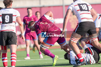 2024-01-27 - Guido Romano (FFOO Rugby) - G.S. FIAMME ORO RUGBY ROMA VS RUGBY VICENZA - ITALIAN SERIE A ELITE - RUGBY